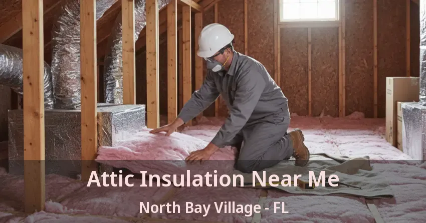 Attic Insulation Near Me North Bay Village - FL