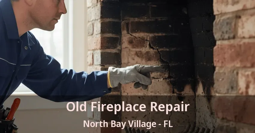 Old Fireplace Repair North Bay Village - FL