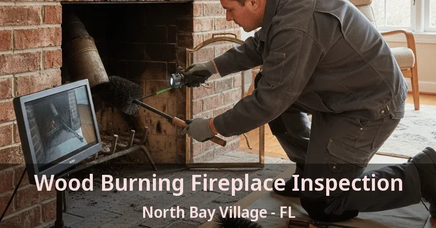 Wood Burning Fireplace Inspection North Bay Village - FL